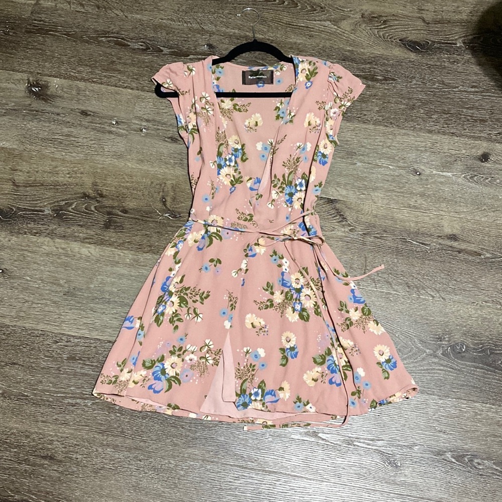 Reformation wrap dress